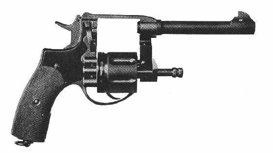 Nagant 1910 z wychylanym bębenkiem