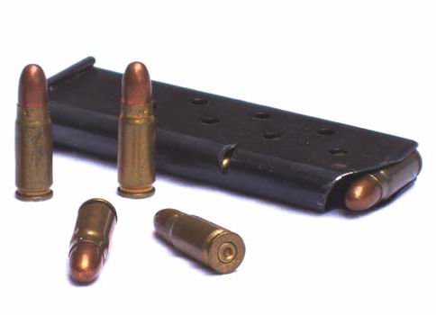 Magazynek do pistoletu TT oraz naboje 7,62x25mm