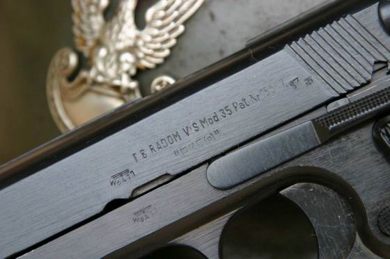 Vis wz. 35 przerobiony na wiatrówkę systemu Brockok. Za zdjęcie dziękuję Jackowi Borkowskiemu
