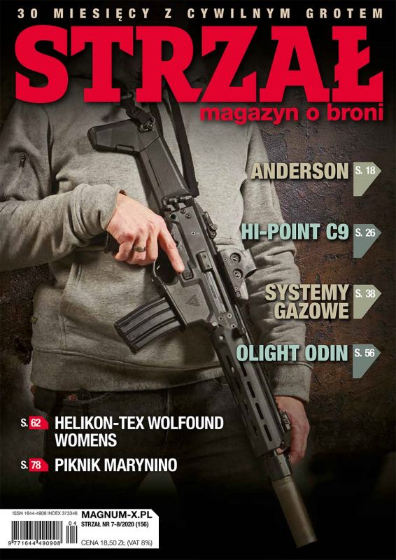 Strzał magazyn o broni